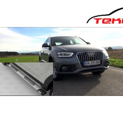 AUDİ Q3 2012-2018 YAN BASAMAK EMERALD ALUMİNYUM -SİYAH